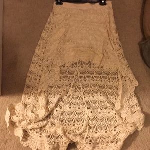 Phanuel high low skirt